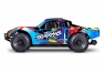 Радиоуправляемая модель шорт-корса Traxxas Maxx Slash 1:10 4WD 6S Brushless RTR c аппаратурой TQi™ 2.4 GHz TSM (цвет Рок-н-Ролл)