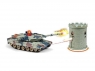 Р/У танковый бой 2 в 1, 40МГц (танк,башня мишень, з/у, акк)