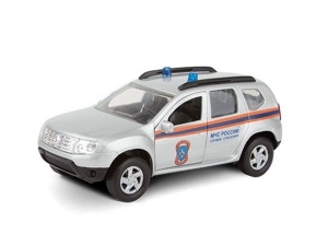 Машина Autotime &quot;RENAULT DUSTER&quot; МЧС 1:38