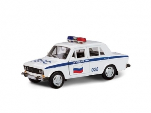 Машина Autotime &quot;LADA 2106&quot; полиция 1:36