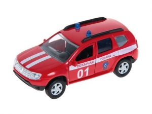 Машина Autotime "RENAULT DUSTER" пожарная охрана 1:38