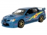 Машина Autotime "SUBARU IMPREZA WRX STI" тюнинг гараж 1:24 инерционная