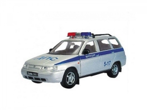 Машина Autotime "LADA 111" полиция 1:36