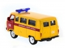 Машина "АВТОПАНОРАМА" инерц. УАЗ (аварийная) 1/50, в/к 12*7*5,5 см