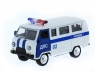Машина "АВТОПАНОРАМА" инерц. УАЗ (ДПС) 1/50, в/к 12*7*5,5 см