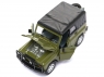 Машина "АВТОПАНОРАМА" УАЗ-469 1/24 в/к 22*12*11 см, защитный-зеленый