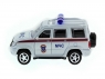 Машина "АВТОПАНОРАМА" инерц. УАЗ Патриот (МЧС) 1/50,  в/к 12*7*5,5 см
