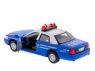 Машина Kinsmart "Ford Crown Victoria" (police) инерция (1/12шт) 1:42 б/к