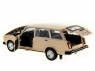 Машина "АВТОПАНОРАМА" ВАЗ 2104 бежевая,1/24, инерция, Pull Bаck механизм, в/к 10*12*22 cм