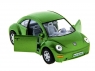 Машина Kinsmart 1:32 Volkswagen New Beetle инерция (1/12шт.)  б/к