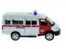 Машина "АВТОПАНОРАМА" инерц. "ГАЗель" (скорая) 1/50, в/к 14,5*8*5,5 см