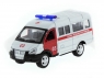 Машина "АВТОПАНОРАМА" инерц. "ГАЗель" (скорая) 1/50, в/к 14,5*8*5,5 см
