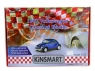 Машина Kinsmart 1967 Volkswagen Classical Beetle with printing инерция (1/12шт.) 1:32 б/к