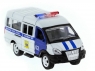 Машина "АВТОПАНОРАМА" инерц. "ГАЗель"(полиция) 1/50, в/к 14,5*8*5,5 см
