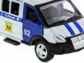Машина "АВТОПАНОРАМА" инерц. "ГАЗель"(полиция) 1/50, в/к 14,5*8*5,5 см