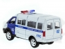 Машина "АВТОПАНОРАМА" инерц. "ГАЗель"(полиция) 1/50, в/к 14,5*8*5,5 см