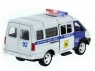 Машина "АВТОПАНОРАМА" инерц. "ГАЗель"(полиция) 1/50, в/к 14,5*8*5,5 см