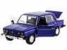 Машина "АВТОПАНОРАМА" ВАЗ 2106 синяя ,1/22, инерция, Pull Bаck механизм, в/к 10*12*22 cм