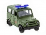 Машина "АВТОПАНОРАМА" инерц. УАЗ (армия) 1/50, в/к 12*7*5,5 см