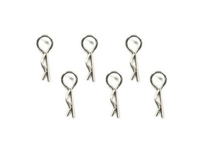 Клипсы крепления кузова для автомоделей 1/10, 6шт.