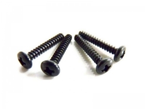 Винт с полукруглой головкой M3x18 под крестовую отвертку, 4шт.