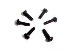 Винты с полукруглой головкой M3х10 под крестовую отвертку, 6шт.