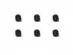 Винт регулировочный M3x3 под шестигранник, 6шт.