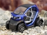 Машина Kinsmart Twizy инерция (1/12шт.) 12,5см б/к