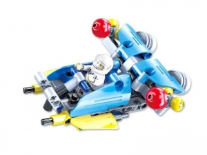 Конструктор CaDA Technic звездный отряд, соберите звездный корабль с C54002W+03W+04W (94 детали)