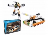 Конструктор CaDA Technic танк-трансформер 2 в 1, инерционный (294 деталей)