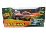 Р/У машина "Дракон" из серии "Muscle Сar" с гоночным Мотором 1/16 + свет + звук пульт пистол. типа