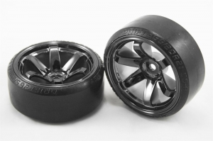 07003 Колеса для дрифта для моделей 1/10 черные