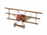 Сборная деревянная модель самолета Artesania Latina FOKKER DR.I 1918 RED BARON, 1/16