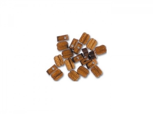 Одинарный блок 3 мм (20шт) орех