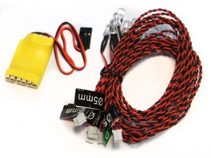 Навигационные огни БАНО G.T.Power (8 светодиодов) для радиоуправляемых самолетов и вертолётов