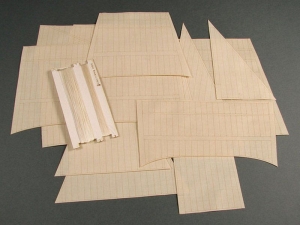 Комплект парусов для модели HMS Mercury, 1/96