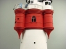 Сборная картонная модель Shipyard маяк Roter Sand Lighthouse (№46), 1/87