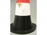 Сборная картонная модель Shipyard маяк Roter Sand Lighthouse (№46), 1/87