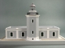 Сборная картонная модель Shipyard маяк Lighthouse Los Morrillos (№30), 1/72