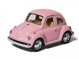 Машина Kinsmart Volkswagen Classical Beetle инерция (1/12шт.) 10см б/к