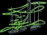 Конструктор динамический Spacerail 231-2G, 10м (Level 2), светящиеся рельсы