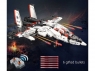 Радиоуправляемый конструктор CADA 2 в 1 трансформер F15-EagleBot (917 деталей)