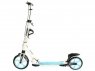 Самокат двухколесный Quicker (бело-голубой)