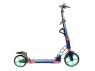 Самокат двухколесный Quicker (сине-зеленый)