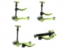 Самокат трехколесный Moby D-3  (зеленый)