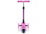 Самокат трехколесный Zumba  (розовый)