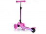 Самокат трехколесный Zumba  (розовый)