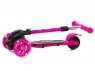 Самокат трехколесный Zumba  (чёрно-розовый)