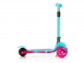 Самокат трехколесный Zumba  (розово-голубой)
