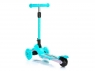 Самокат трехколесный Zumba  (голубой)